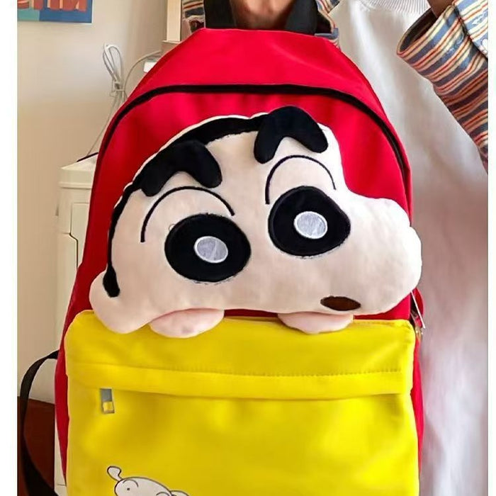 Wholesale Backpack Summer Cartoon Cute Fashion Canvas Casual Backpack Student Schoolbag