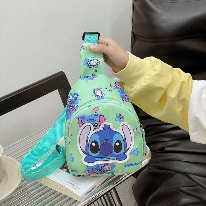 Wholesale Children's bag, lightweight chest bag, travel casual crossbody bag