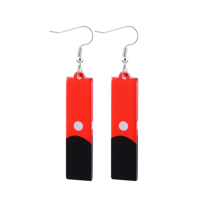 Wholesale Earrings, acrylic ear clips, cos earrings