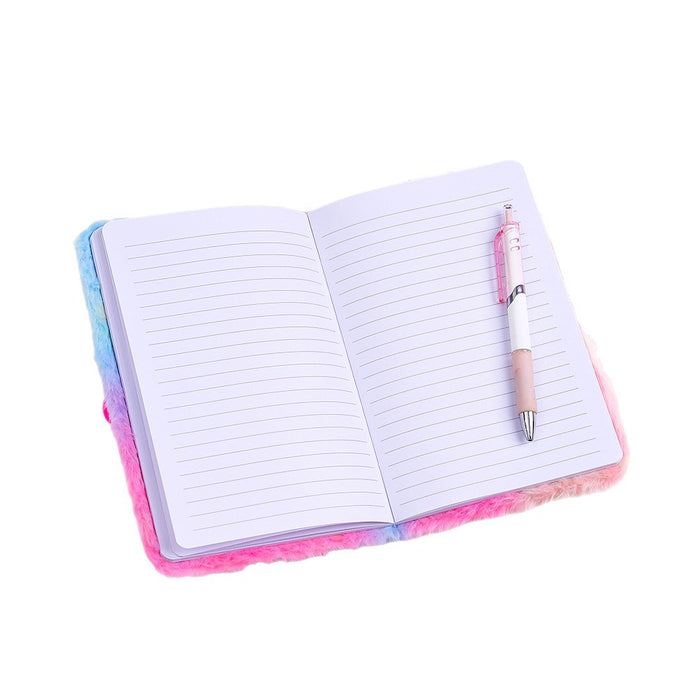 Wholesale Cute Cartoon Plush Notebook Creative Coin Purse