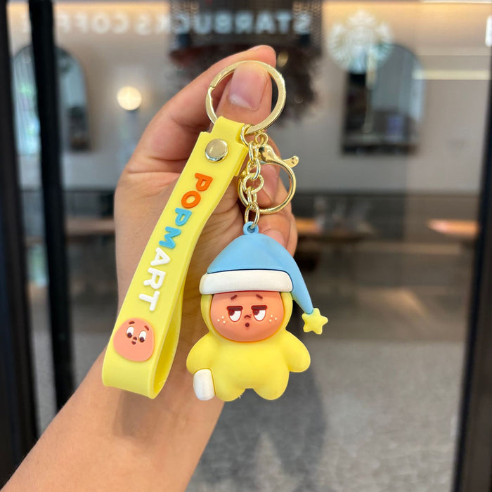 Wholesale Cute cartoon PVC keychain
