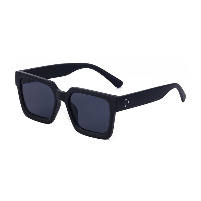 Wholesale box sunglasses women's high sense simple small frame sunglasses men's glasses