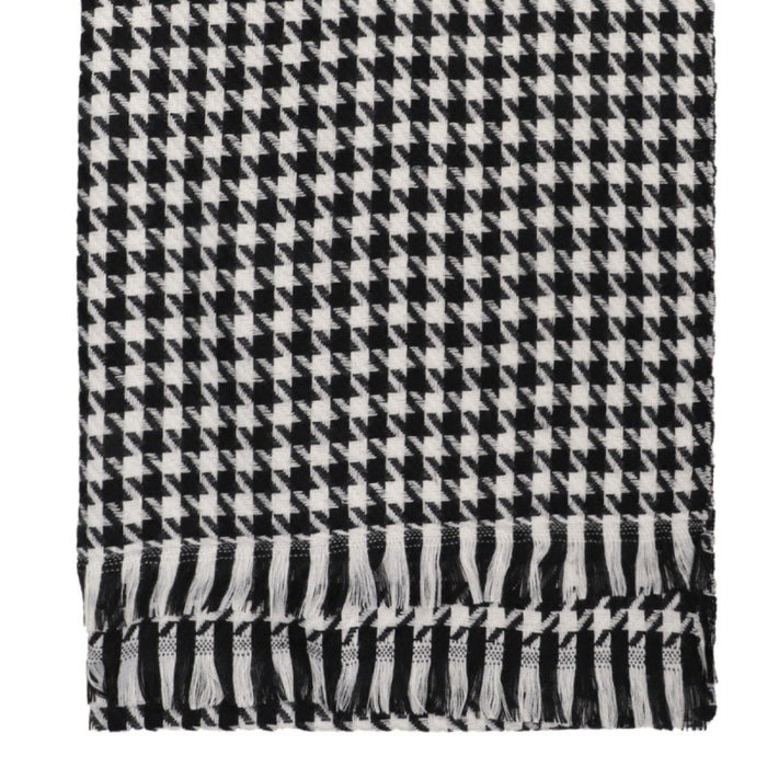 Wholesale Autumn and Winter Houndstooth Black and White Thick Scarf JDC-SF-Xuanx006