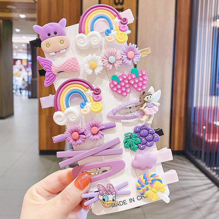 Wholesale Children Cartoon Hair Clip Set JDC-HC-Jiangx008