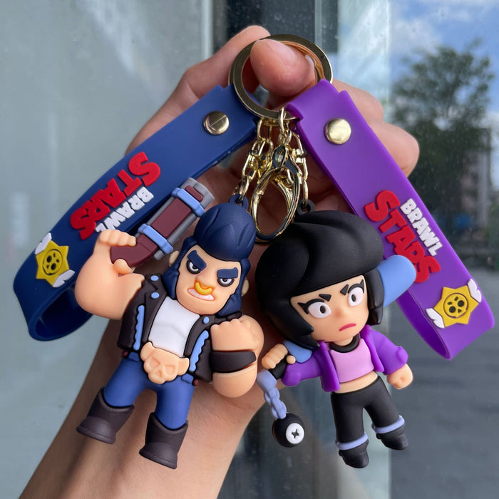 Wholesale Keychain Cartoon Doll Car Keychain Accessories Backpack Pendant Small Gift