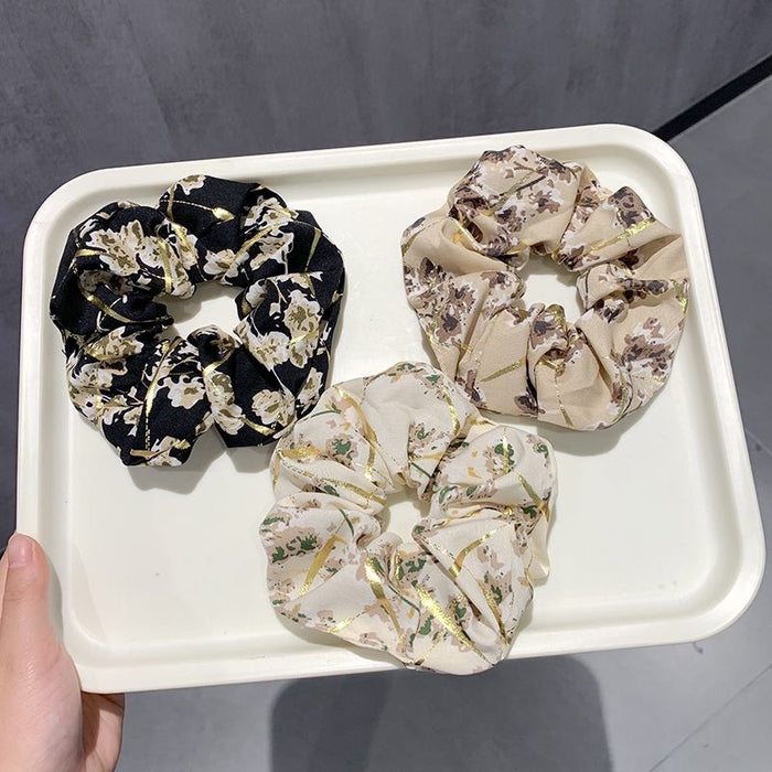 Wholesale Floral headband with high-end feel, printed headband with versatile temperament, headband and headwear