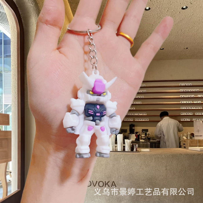 Wholesale Keychain Backpack Keychain Guardian Mech Doll Couple Pendant Gift