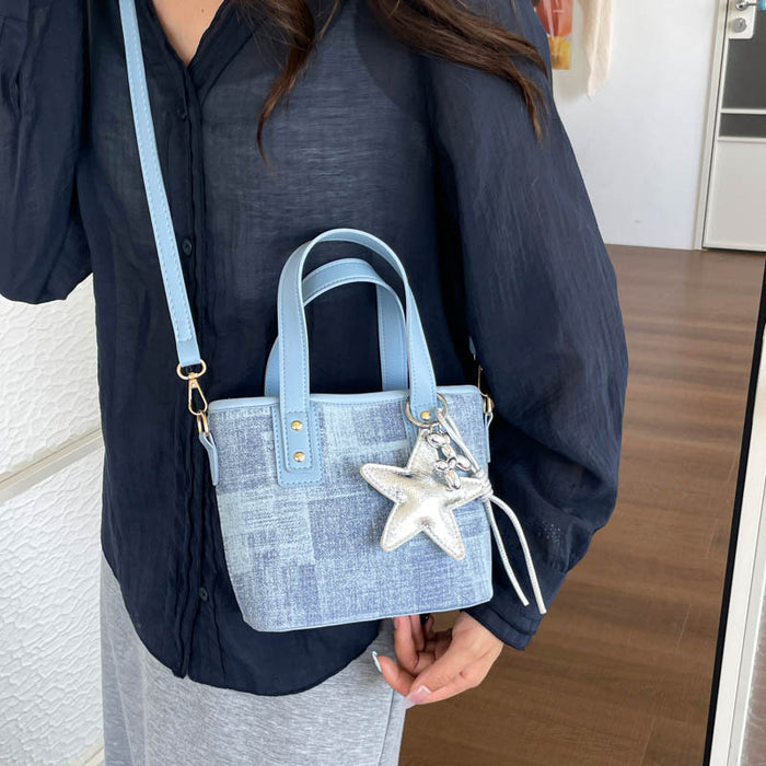 Wholesale Pu Leather Street Fashion Crossbody Bag Horizontal Square Handbag Fashion Accessory