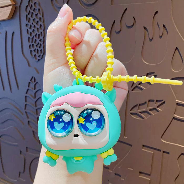 Wholesale Creative cartoon keychain pendant, cute bag decoration