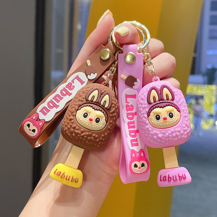 Wholesale  Bucktooth Doll School Bag Pendant Car Keychain