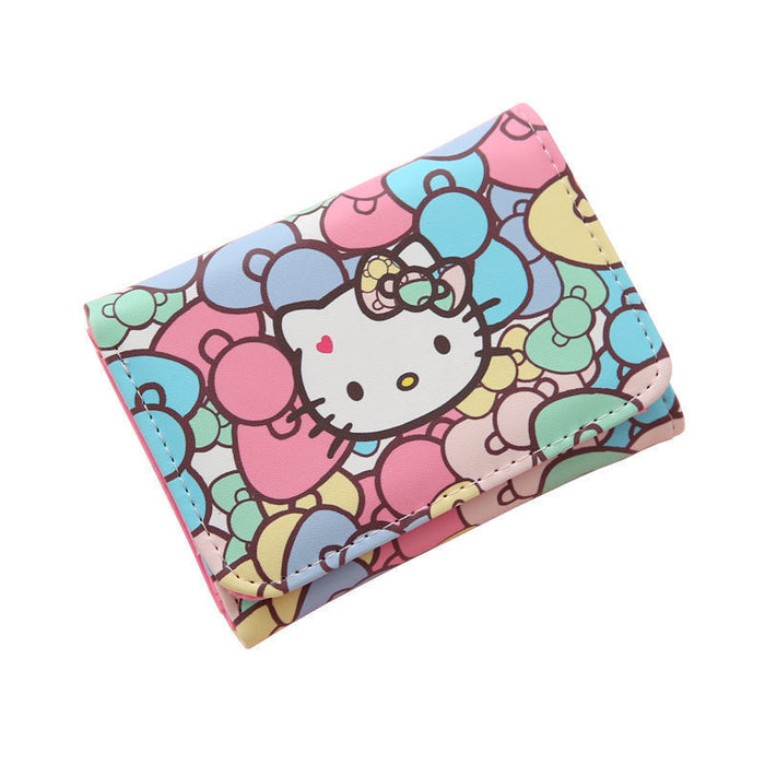 Wholesale Cute Cartoon Girly Foldable Coin Purse Wallet