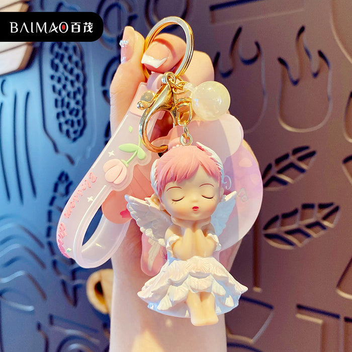 Wholesale Original cartoon keychain, cute and creative, exquisite keychain ring, backpack pendant