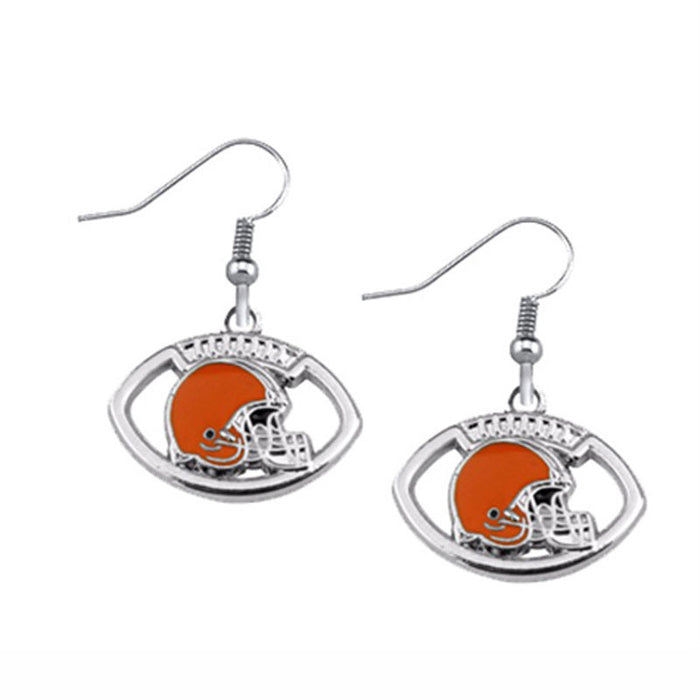 Wholesale Team Earrings Football Shape Earrings