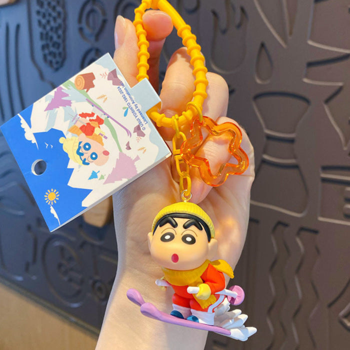 Wholesale Cartoon Ice and Snow Series Keychain Couple Schoolbag Car Pendant Key Chain