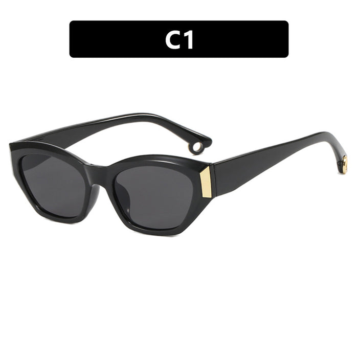 Wholesale Retro Cat Eye Anti-UV PC Sunglasses JDC-SG-PLS116