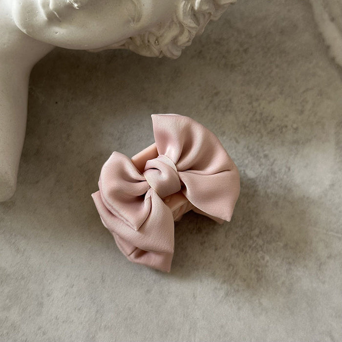 Wholesale Satin Bow Hair Accessories Grab Clip Head Shark Clip Hairpin Headwear