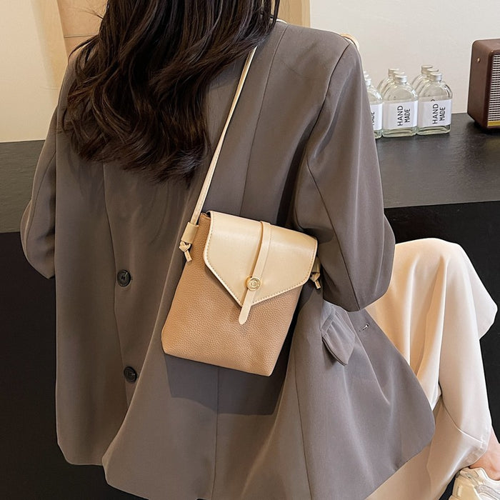 Wholesale Versatile niche phone bag, soft leather retro fashion texture, single shoulder crossbody bag