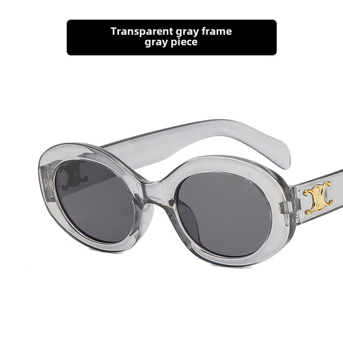 Wholesale Sunglasses Retro Elliptical Sunglasses