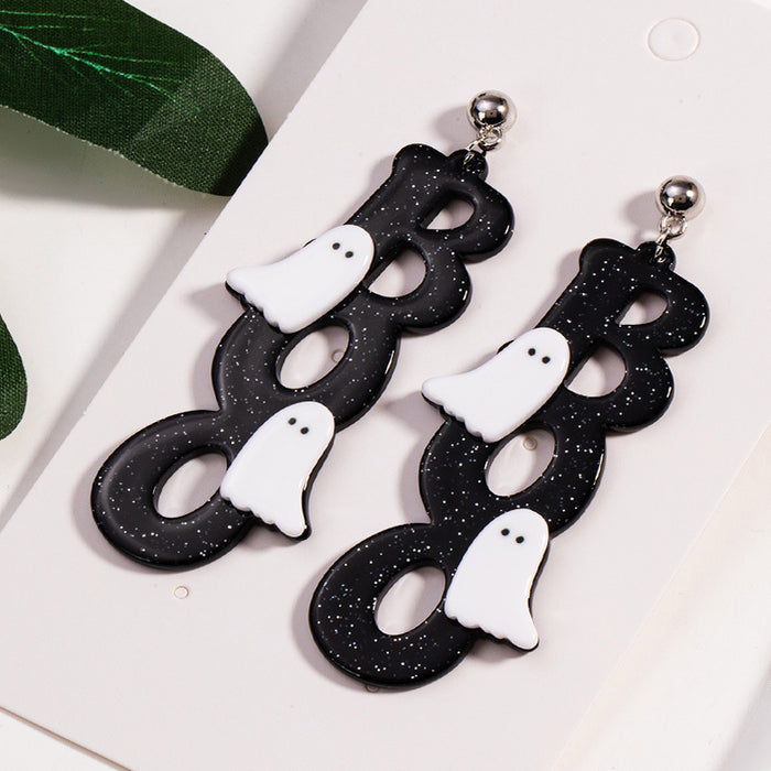 Wholesale  Earrings Collection Cute Cartoon Fun Ghost Pumpkin Skull Earrings