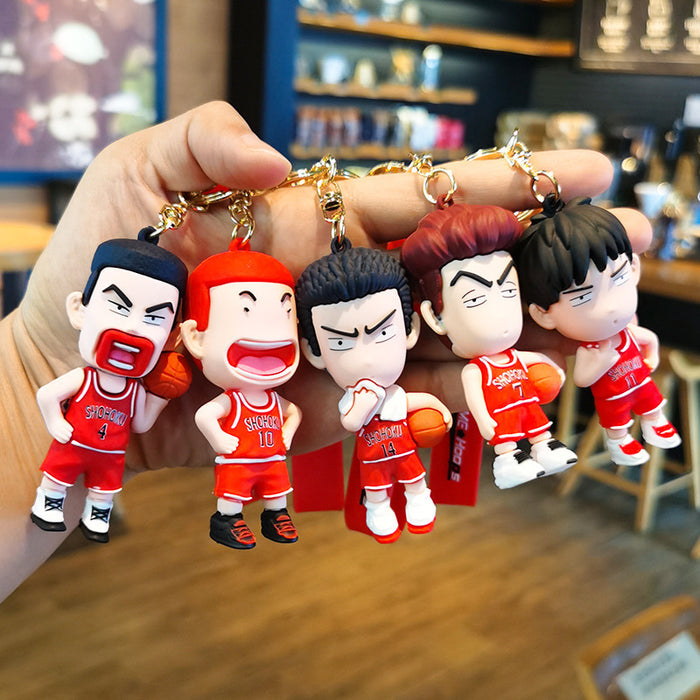 Wholesale Cartoon Doll Silicone Keychain JDC-KC-Tingm276