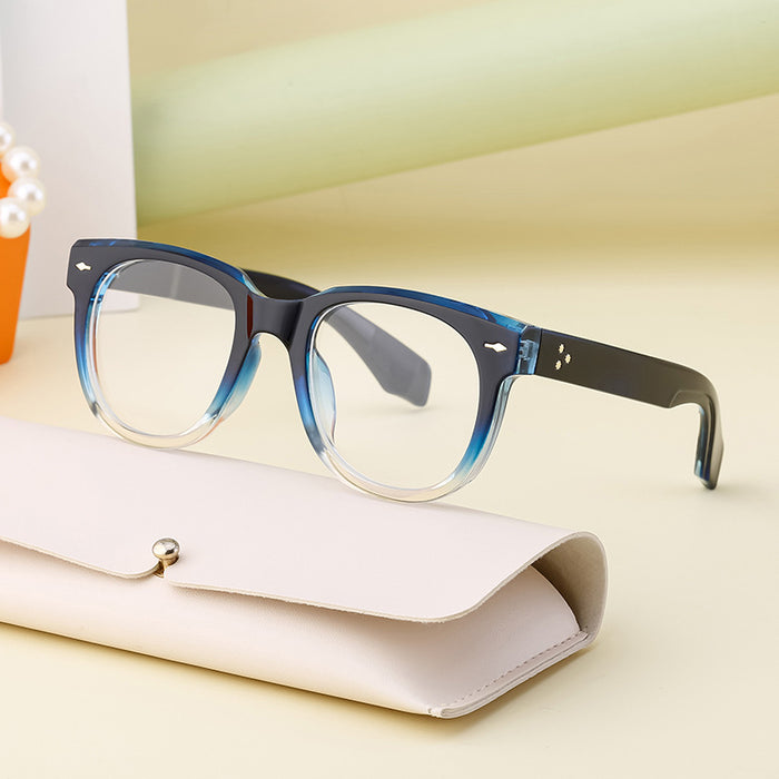 Wholesale  square frame glasses frame men can match myopia glasses optical frame men's glasses