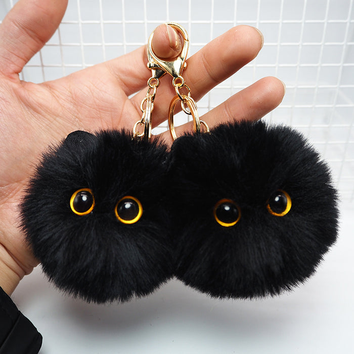 Wholesale Handmade plush toy keychain pendant, backpack ornament