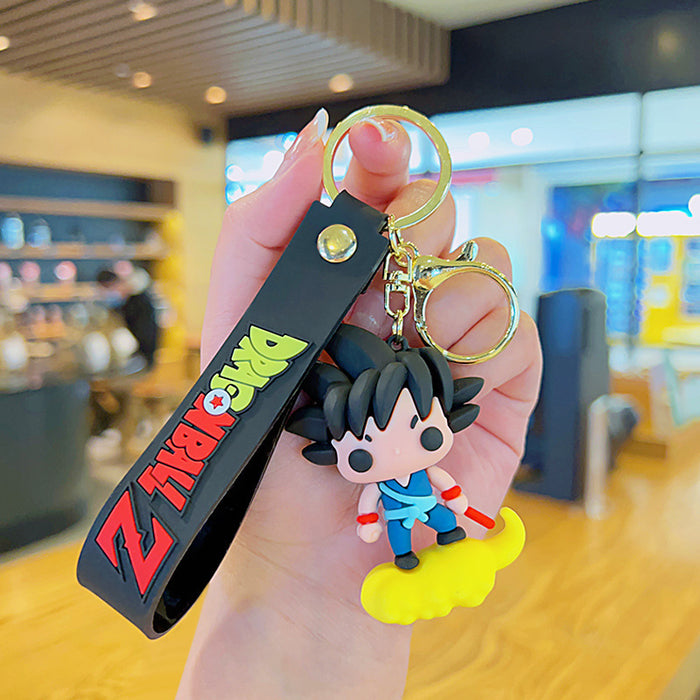 Wholesale Cartoon Silicone Doll Keychain JDC-KC-MingT042