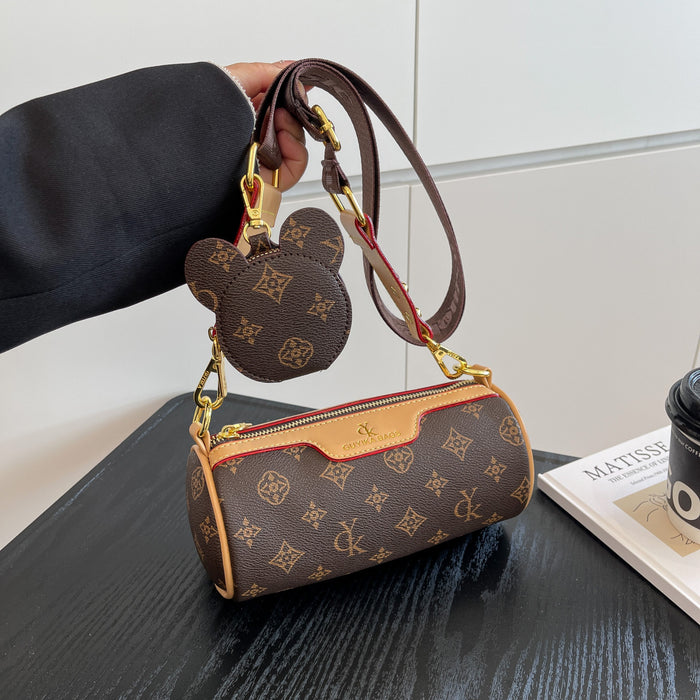 Wholesale Pillow Versatile Shoulder Bag Printed Retro Fashion Western Style Crossbody Bag