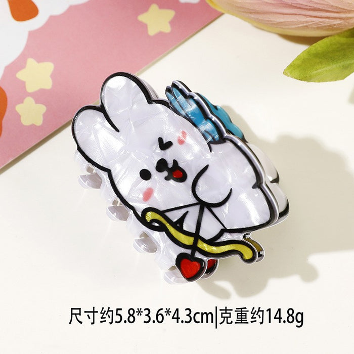 Wholesale Rabbit Hair Claw Clip Cute Cartoon Design Fashion Hair Accessory