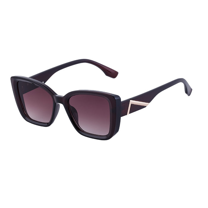 Wholesale Personalized cat eye sunglasses, wide leg UV resistant sunglasses