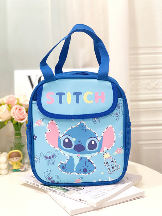 Wholesale PU Cartoon Portable Large Capacity Insulated Lunch Bag JDC-HD-Kameng001