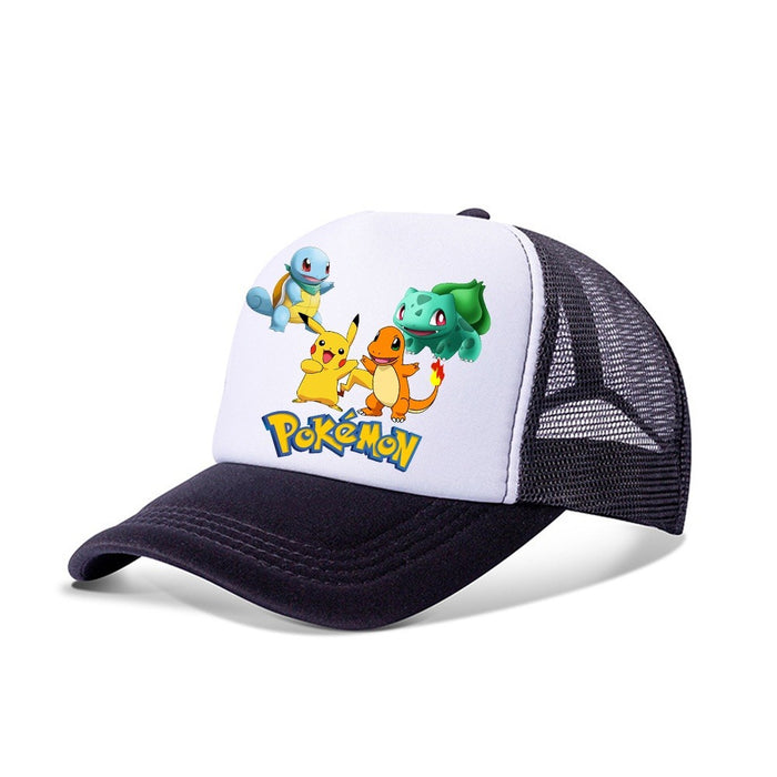 Wholesale Cartoon Baseball Cap Mesh Breathable Dome Hat Hip Hop Sports Cap