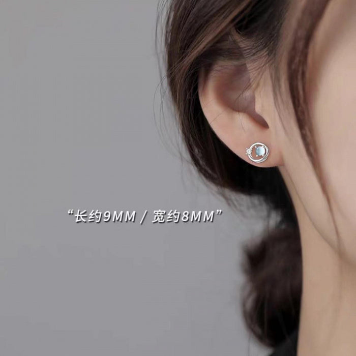Wholesale Moonstone Zircon Earrings