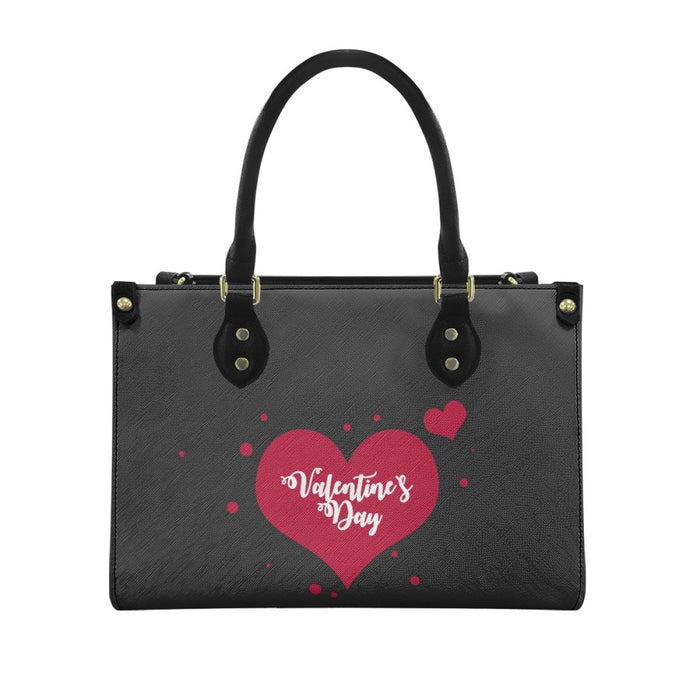 Wholesale Valentine's Day Gift Printed Hand Bag Black Bottom Crossbody Bag Love Handbag Shoulder Bag