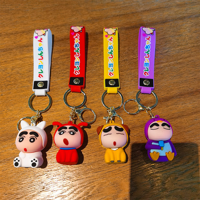 Wholesale Cartoon Doll Silicone Keychain JDC-KC-Tingm271