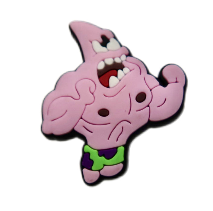 Wholesale 100pcs Cartoon PVC hole shoe buckle decoration accessories DIY detachable soft rubber shoe flower