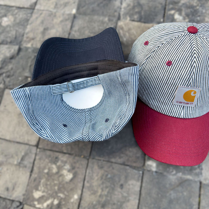 Wholesale striped patch baseball cap