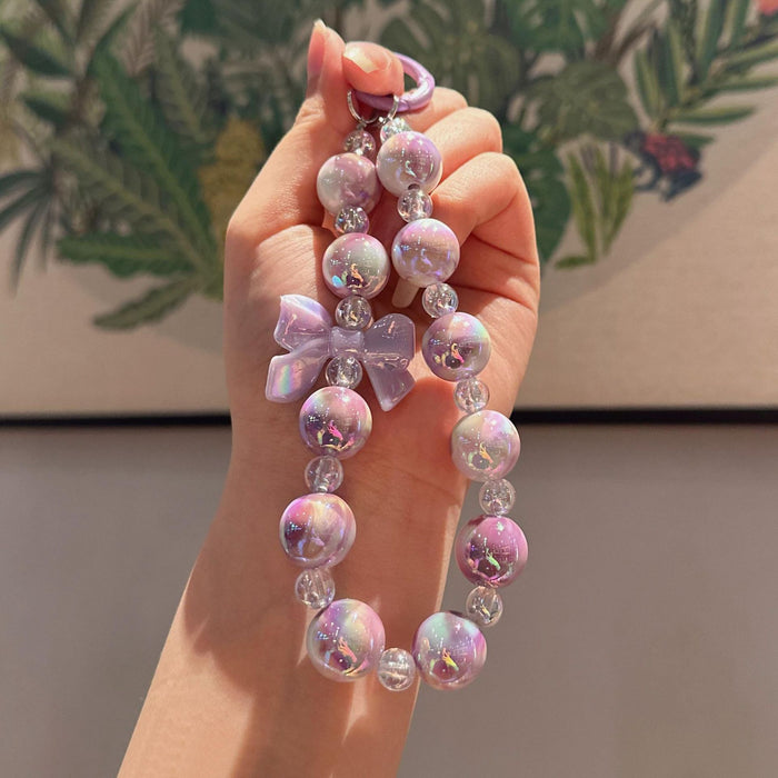 Wholesale Car keychain color plated colorful cartoon acrylic keychain