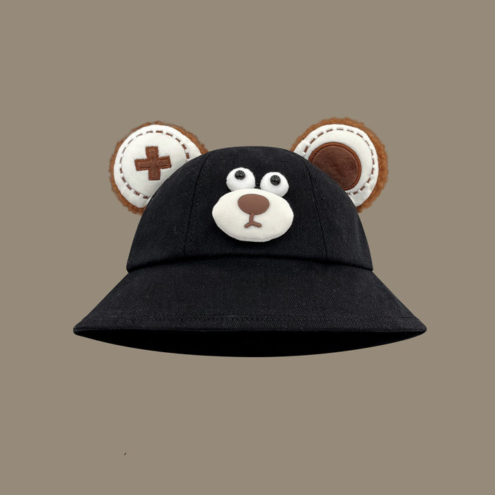 Wholesale Cute sunscreen basin hat, new cartoon fisherman hat