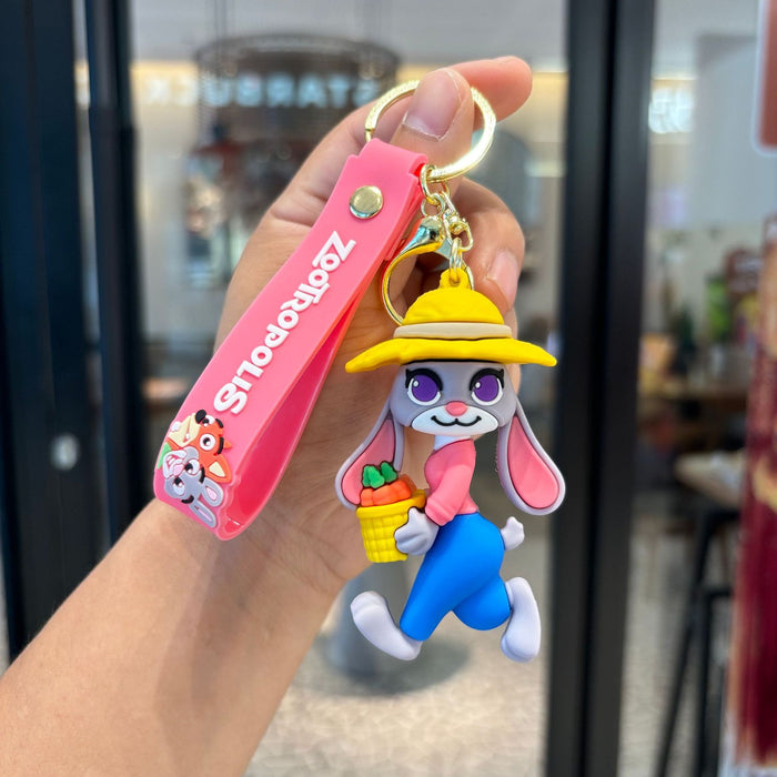 Wholesale Various cute cartoon character keychains