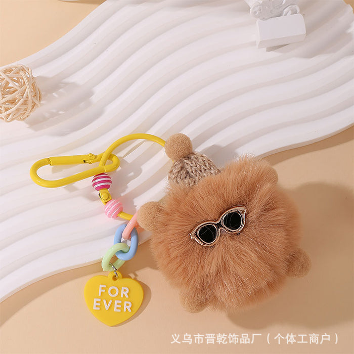 Wholesale Cartoon Cute Plush Keychains JDC-KC-Jinqian002