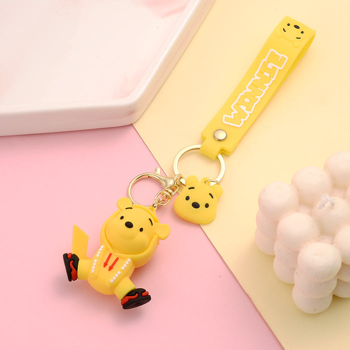 Wholesale Cartoon hoodie keychain and key pendant