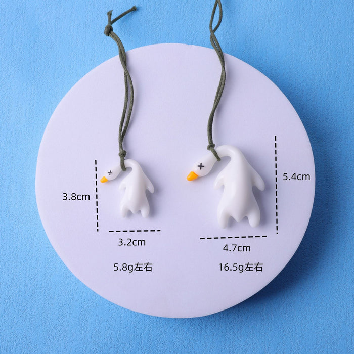 Wholesale Car-mounted color-changing roast duck car pendant