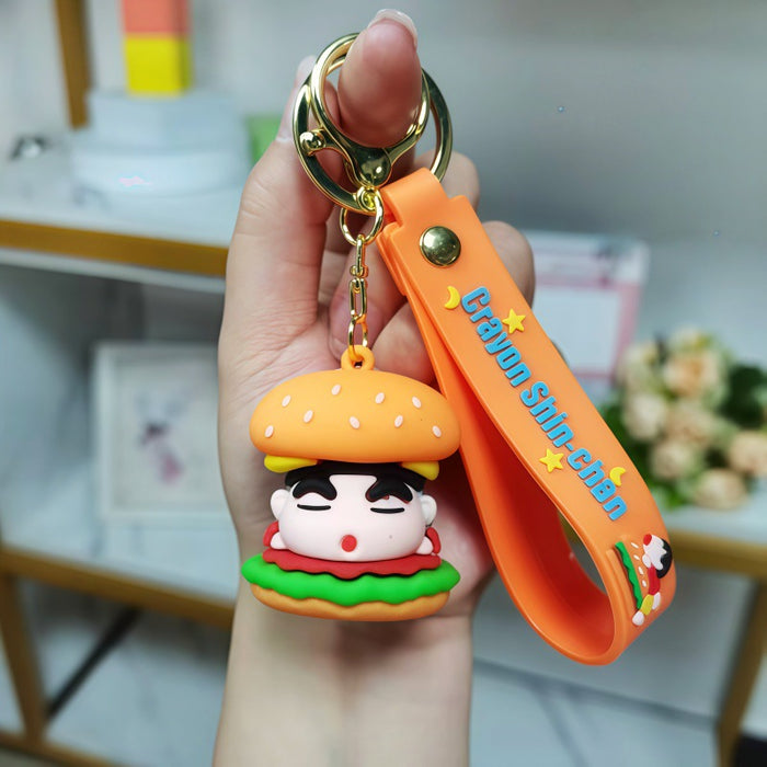 Wholesale Metal Keychain Cartoon Car Key Accessory Bag Charm MOQ≥2