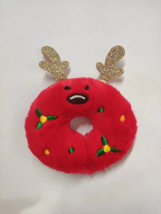 Wholesale Christmas Brooch Cute Plush Christmas Accessories Cartoon Pin Decorations Clothing Accessories