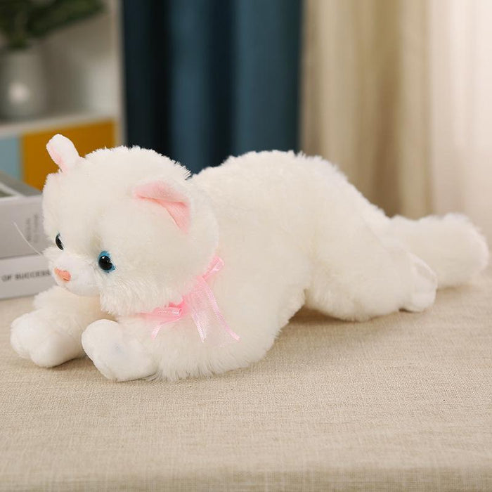 Wholesale Will Be Called Simulation Cat Doll Cute Little Cat Plush Toy Children To Sleep with Doll Birthday Gift JDC-DO-MW009