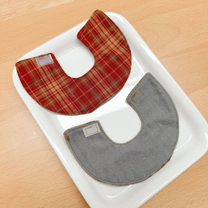 Wholesale Plush Doll Dress up Clothes 10cm Cotton Doll Cloak Cute Baby Clothes Plaid Cloak Skirt