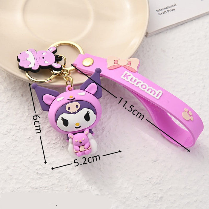 Wholesale  Cartoon cute  keychain pendant key chain  car ornaments small gifts