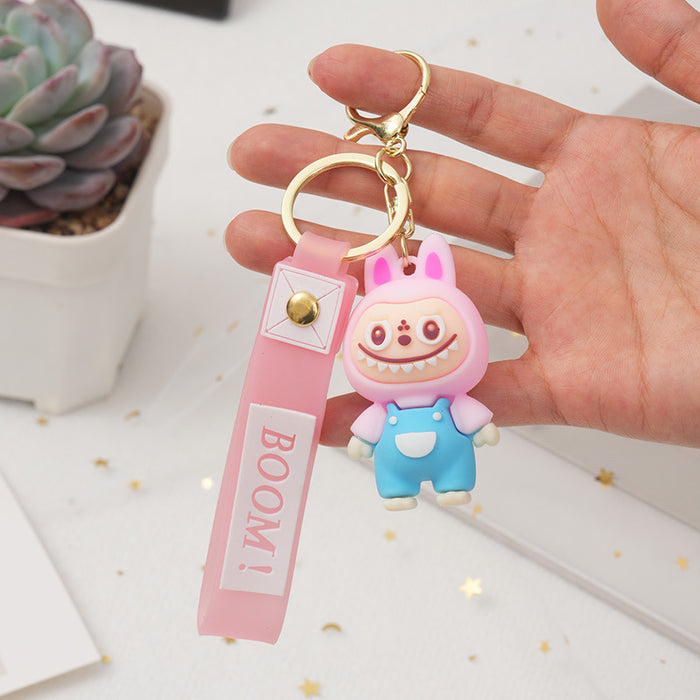 Wholesale Creative keychain, cute doll, backpack, car keychain, small gift pendant