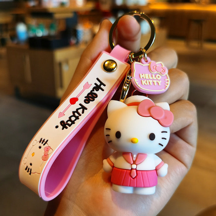 Wholesale Cartoon Doll 3D Rubber Keychain JDC-KC-Tingm083